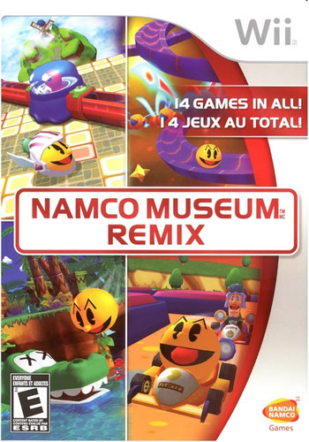 Namco museum remix nintendo - namco,